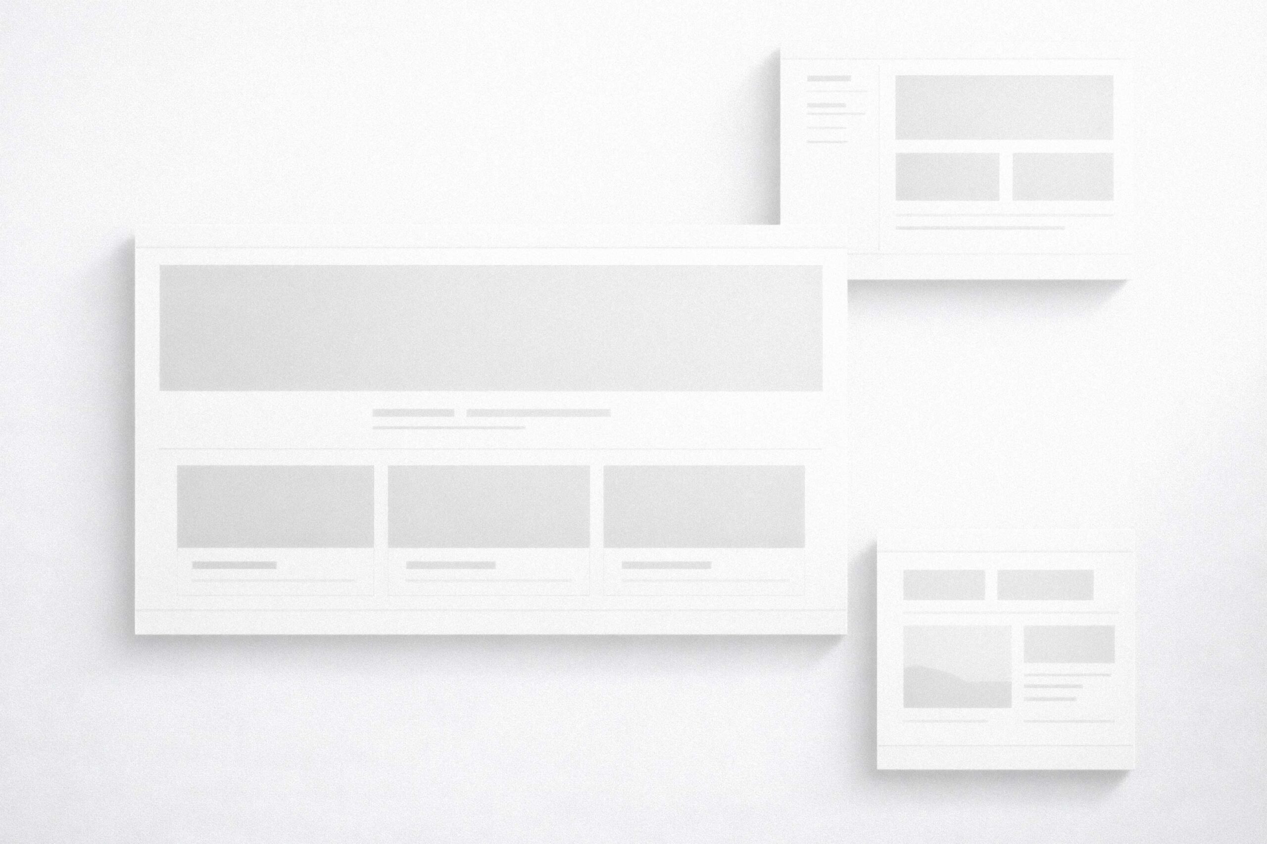 Website and campaign landing page variations adapted within a consistent digital system