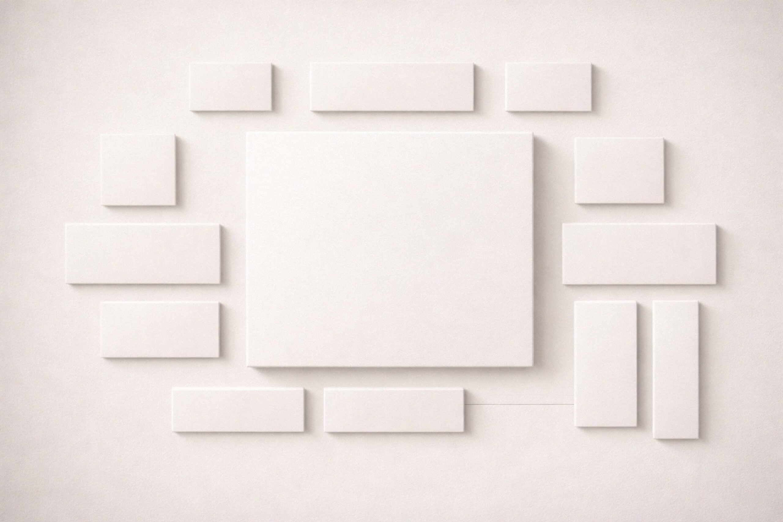 Abstract visual system showing AI assisting production workflows while human decision making remains central