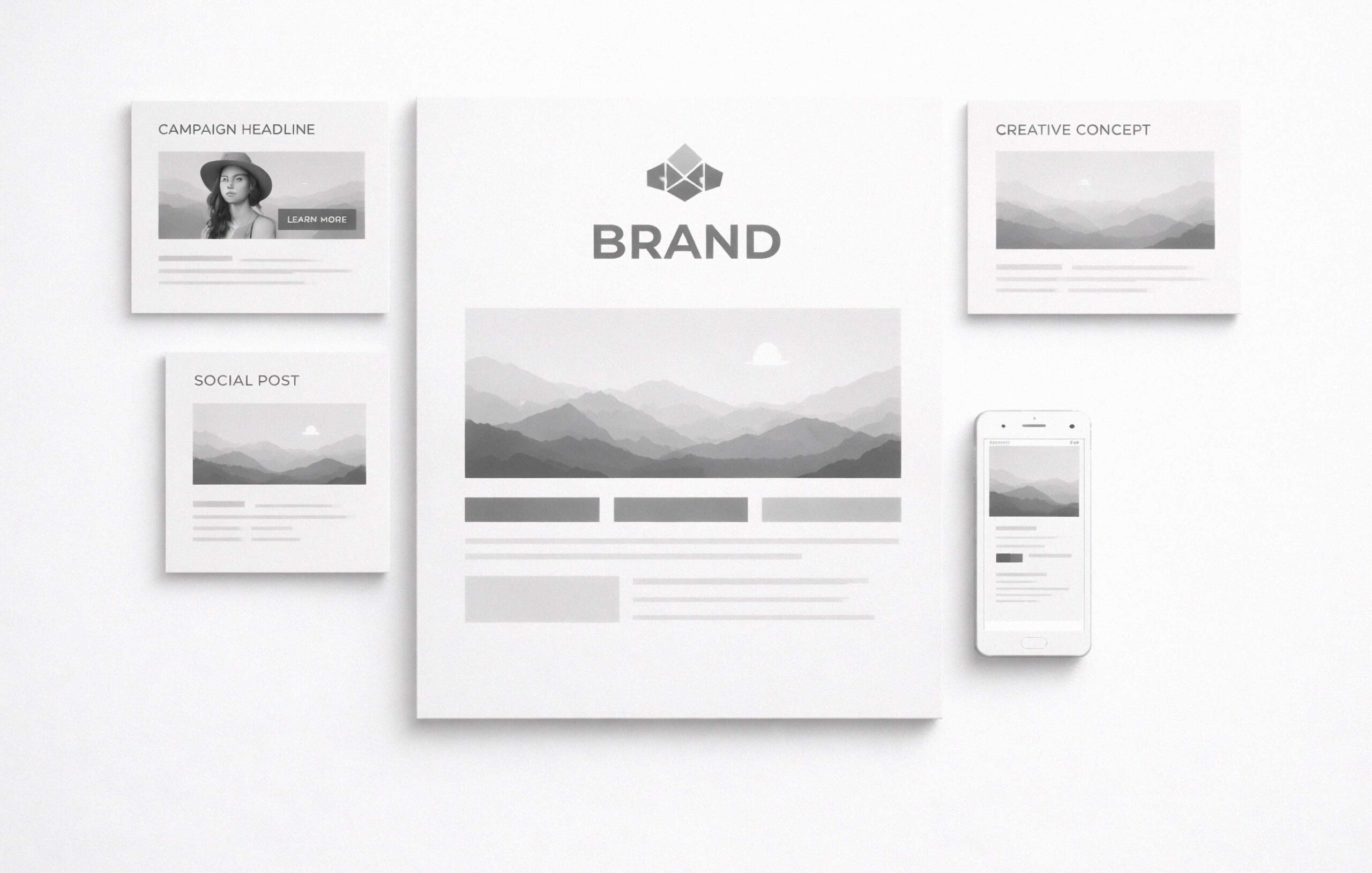 Simplified creative system structure showing reduced complexity and clear hierarchy